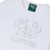 Scrap White Tee