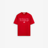 Finance Tee Red