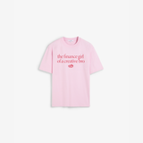 Finance Tee Pink