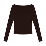 Brown Tee