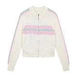 Vanilla Knit Zip Cardigan