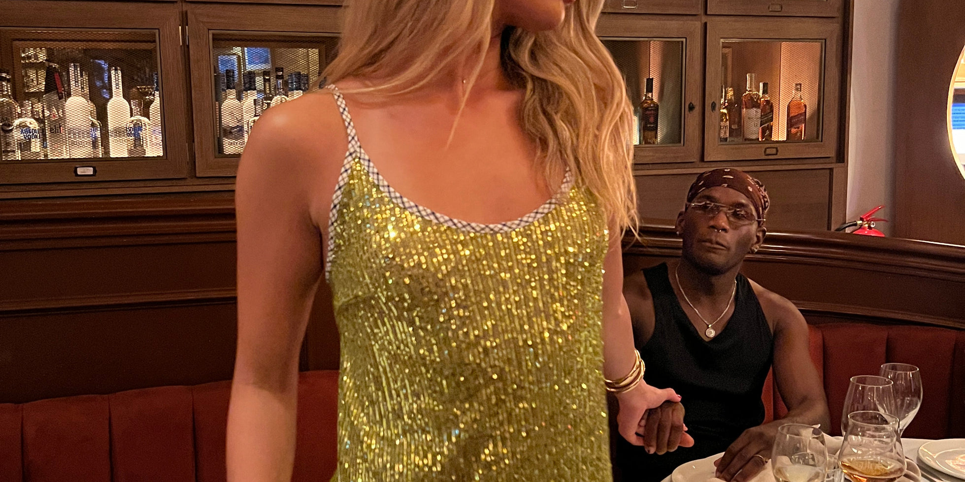 handover green sequin dress Rober dress by Hand Over – HAND OVER